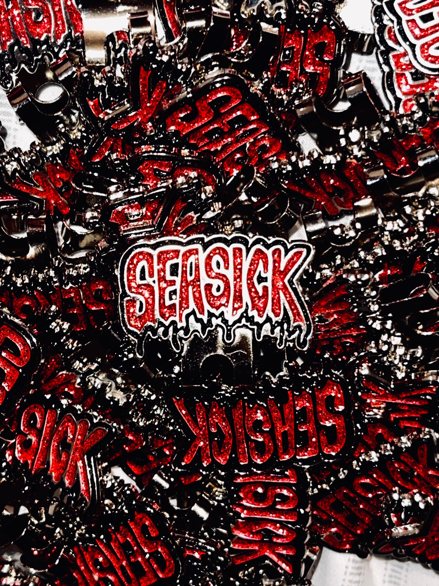 “Blood Iron” SeaSick Hat Clip
