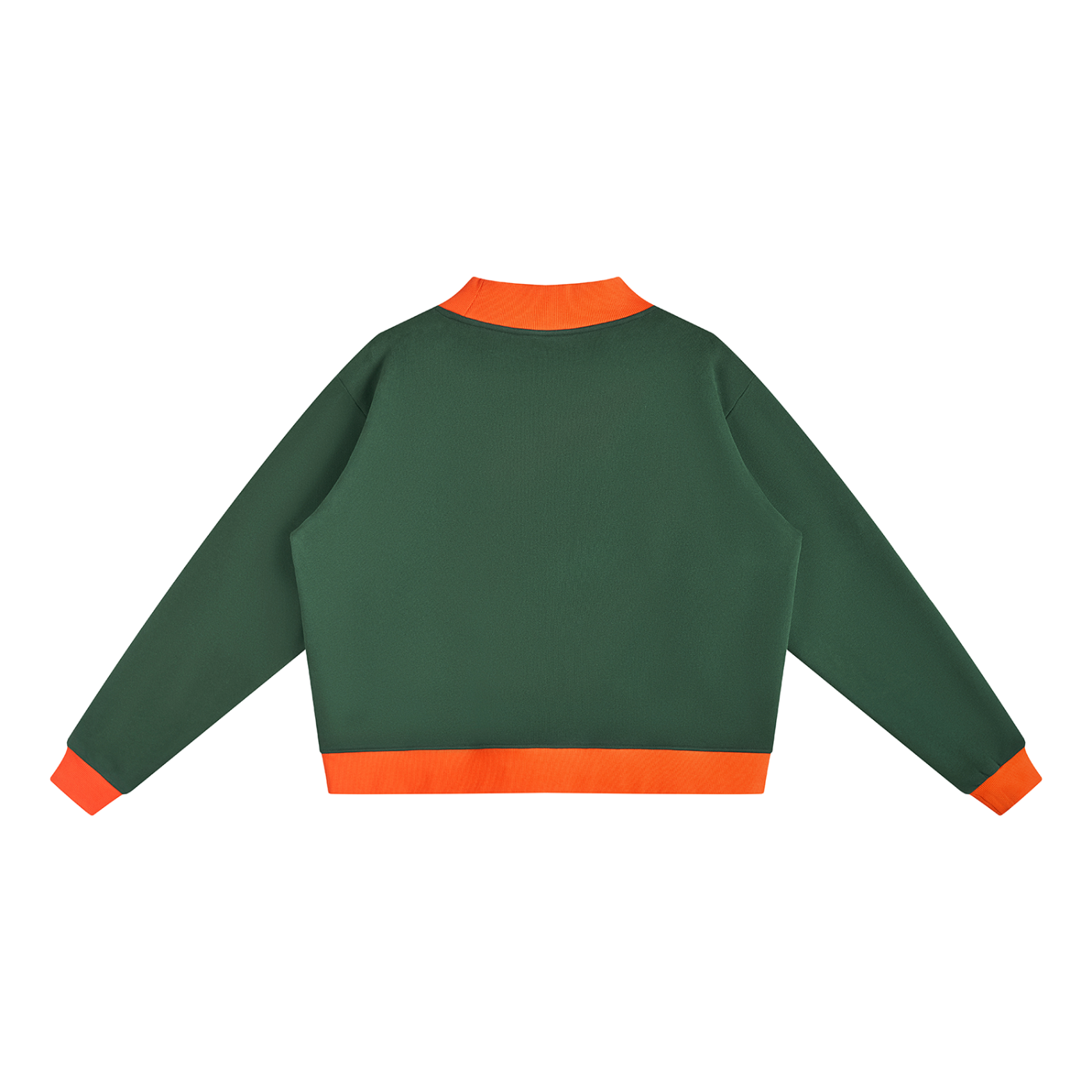 Women’s Mock Neck Crewneck Sweatshirt