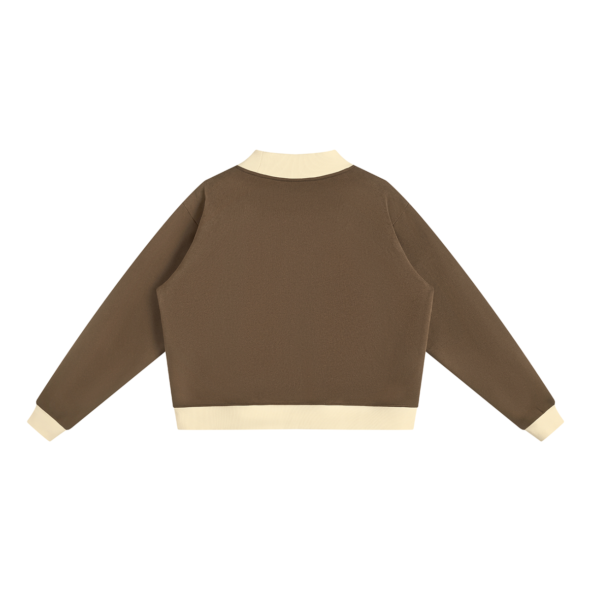 Foliage Mock Neck Crewneck