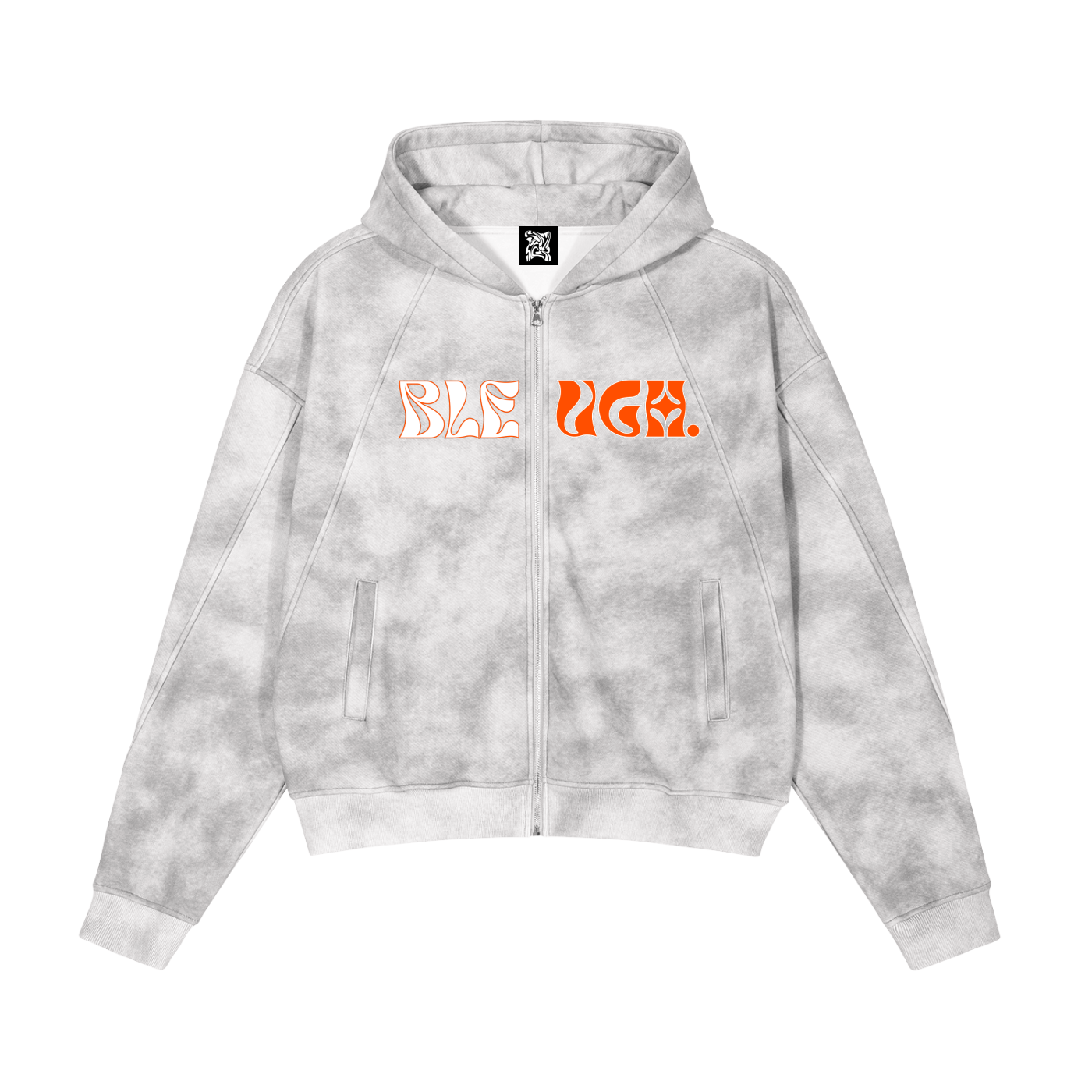 Dirty Camo Zip Fleece
