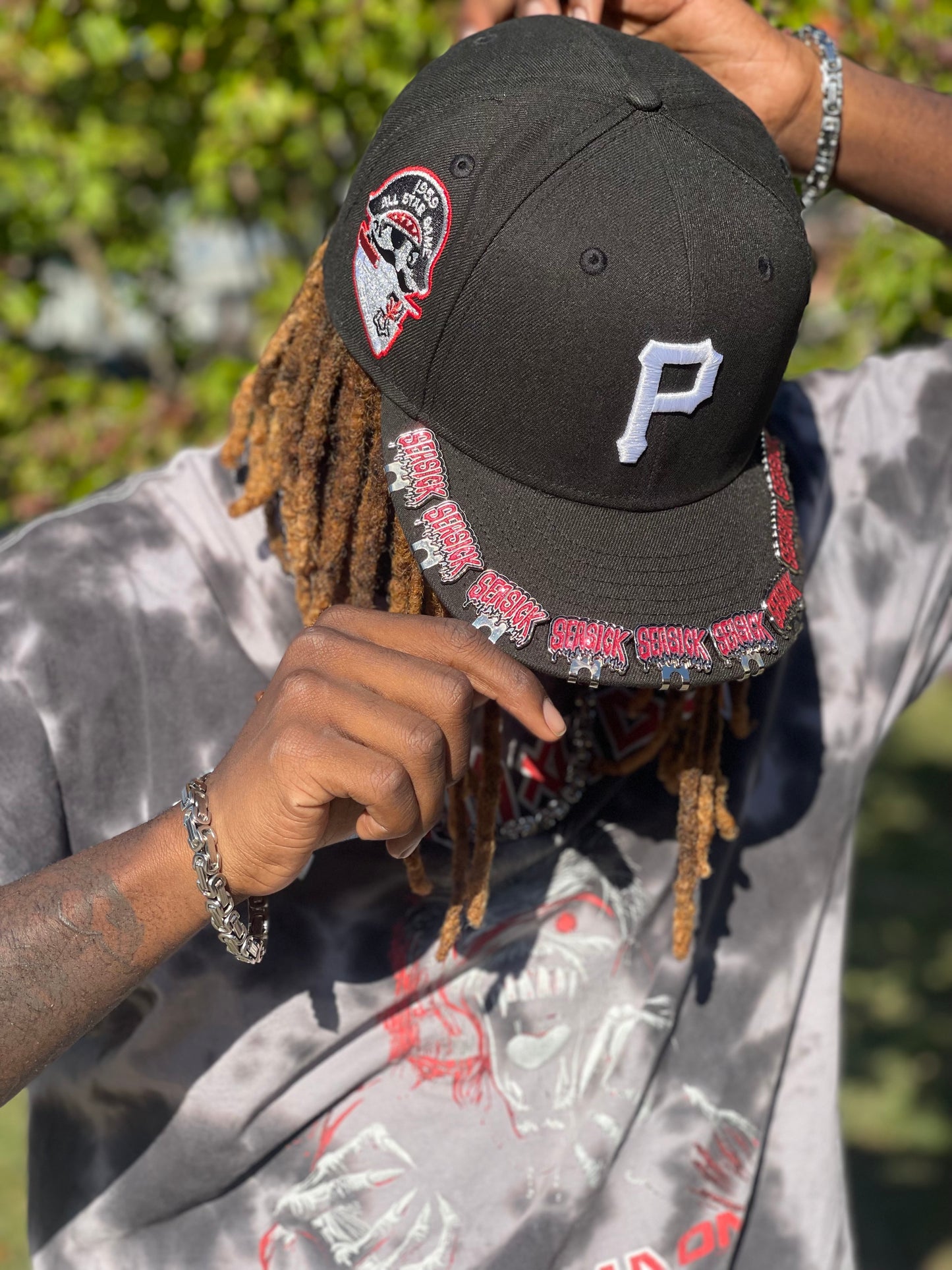 “Blood Iron” SeaSick Hat Clip