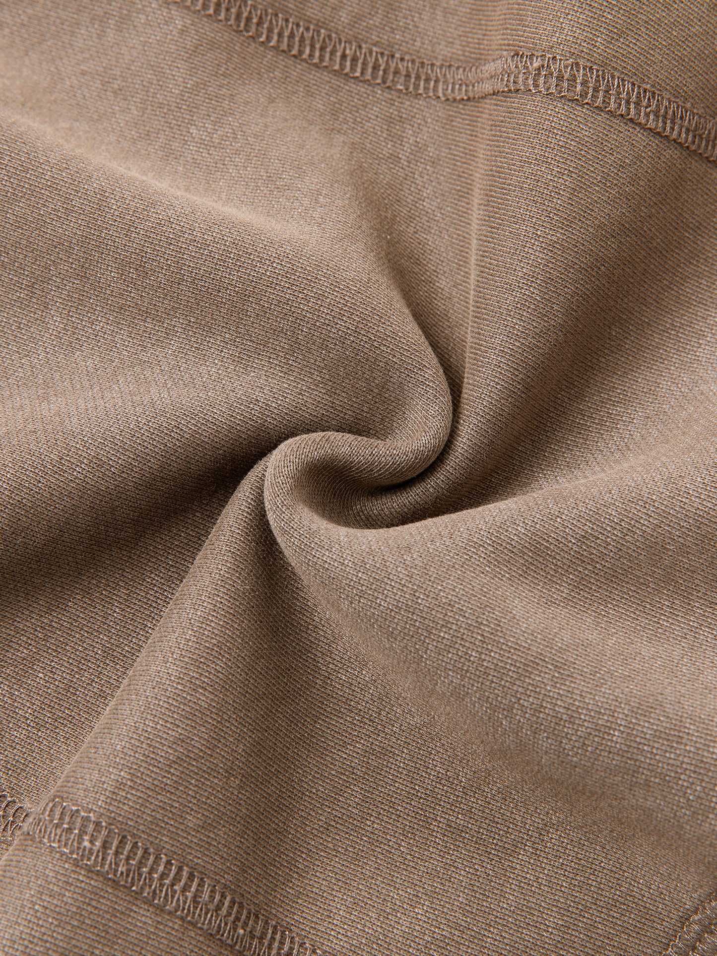 AFAYA Fine All Over Vintage Cropped Fleece Hoodie