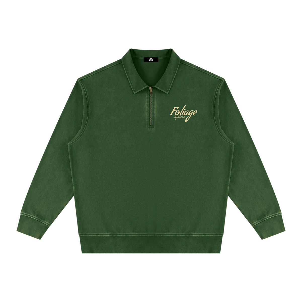 Foliage Vintage Wash Quarter-Zip