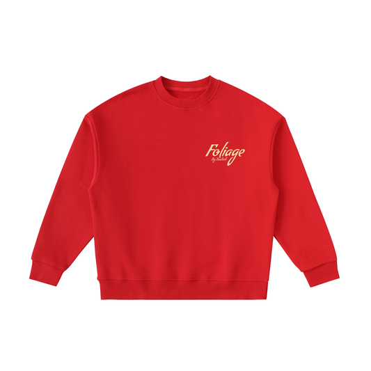 C&C Fleece Kids' Red Crewneck
