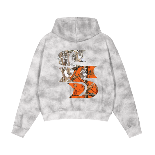 Dirty Camo Zip Fleece
