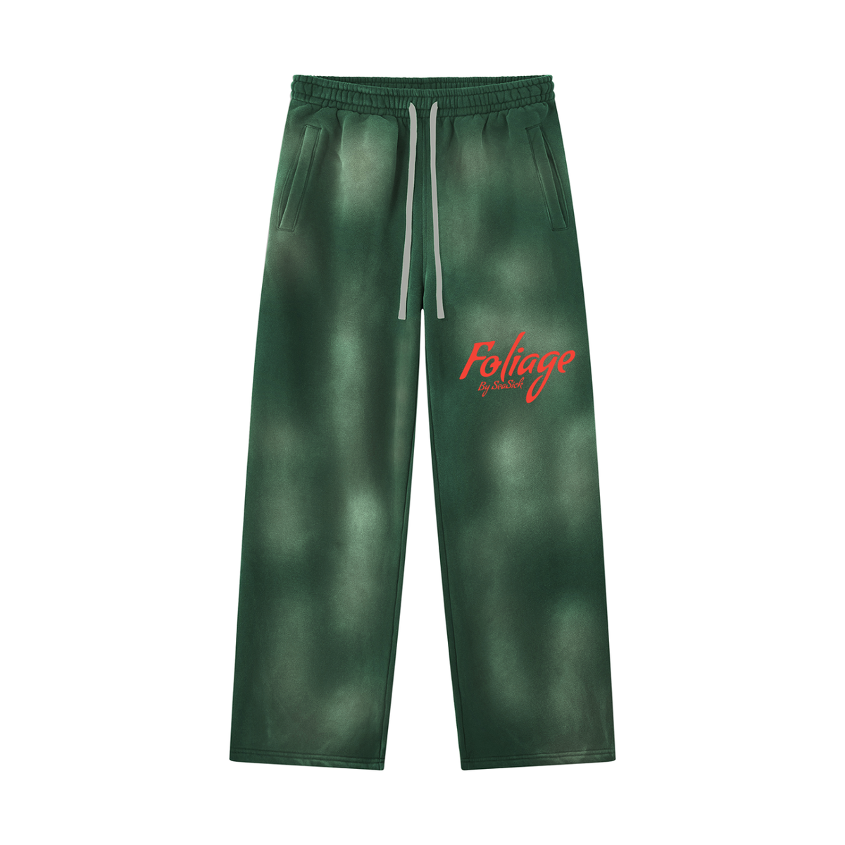 Foliage Sunfade Wide Leg Fleece Sweatpants