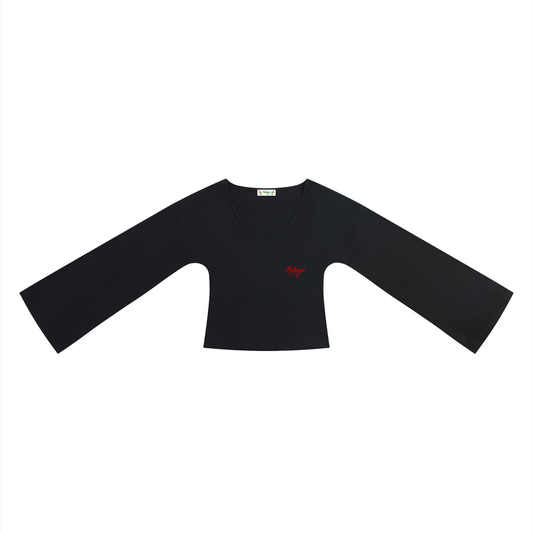 Foliage Bell Sleeve Shirt
