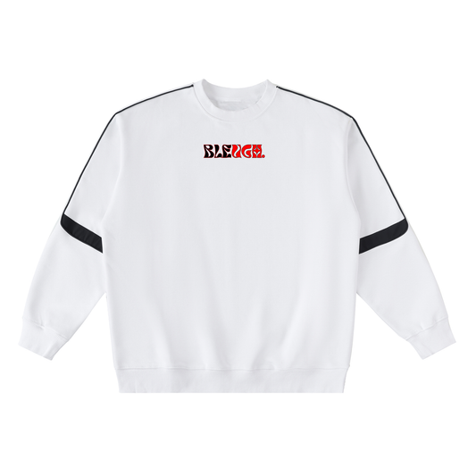 Oversized Crewneck Taped Sweatshirt