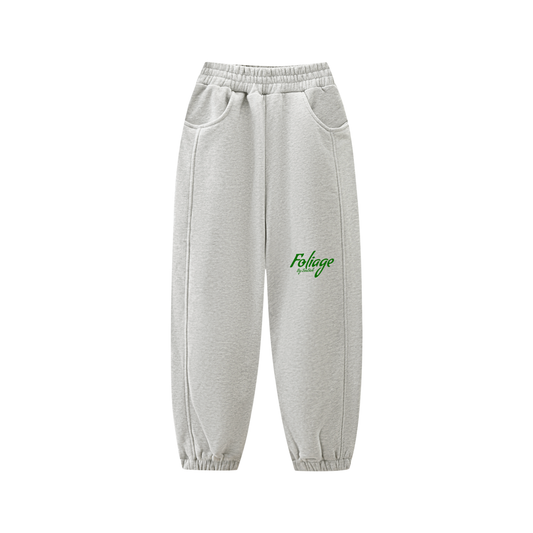 Foliage Kids' Fleece Gray Sweatpants