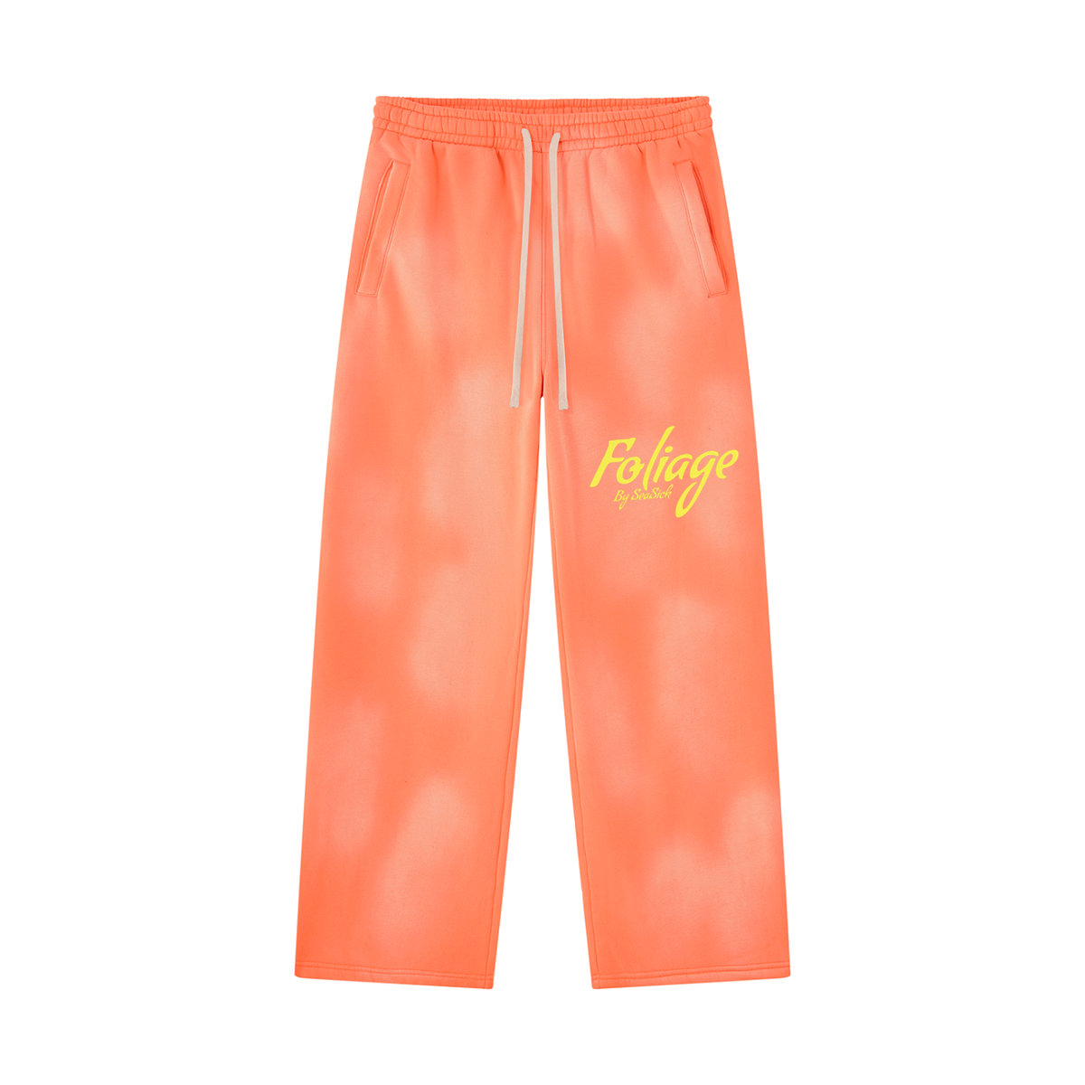 Foliage Sunfade Wide Leg Fleece Sweatpants