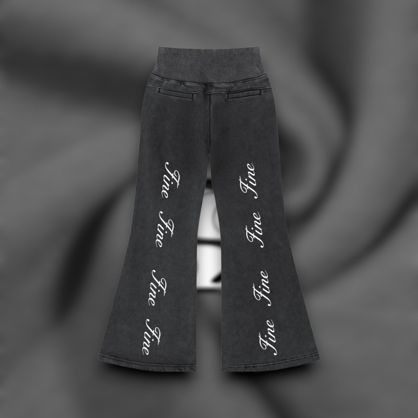 AFAYA Fine All Over Flared Fleece Pants