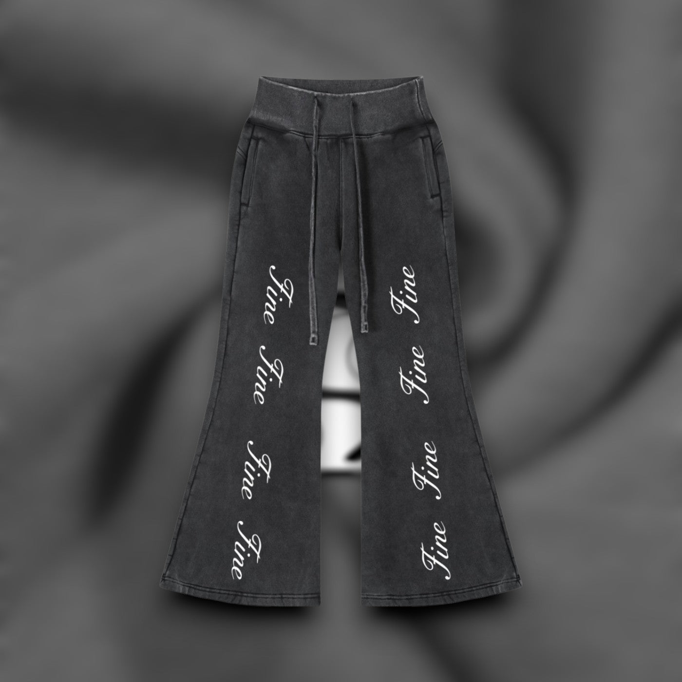 AFAYA Fine All Over Flared Fleece Pants