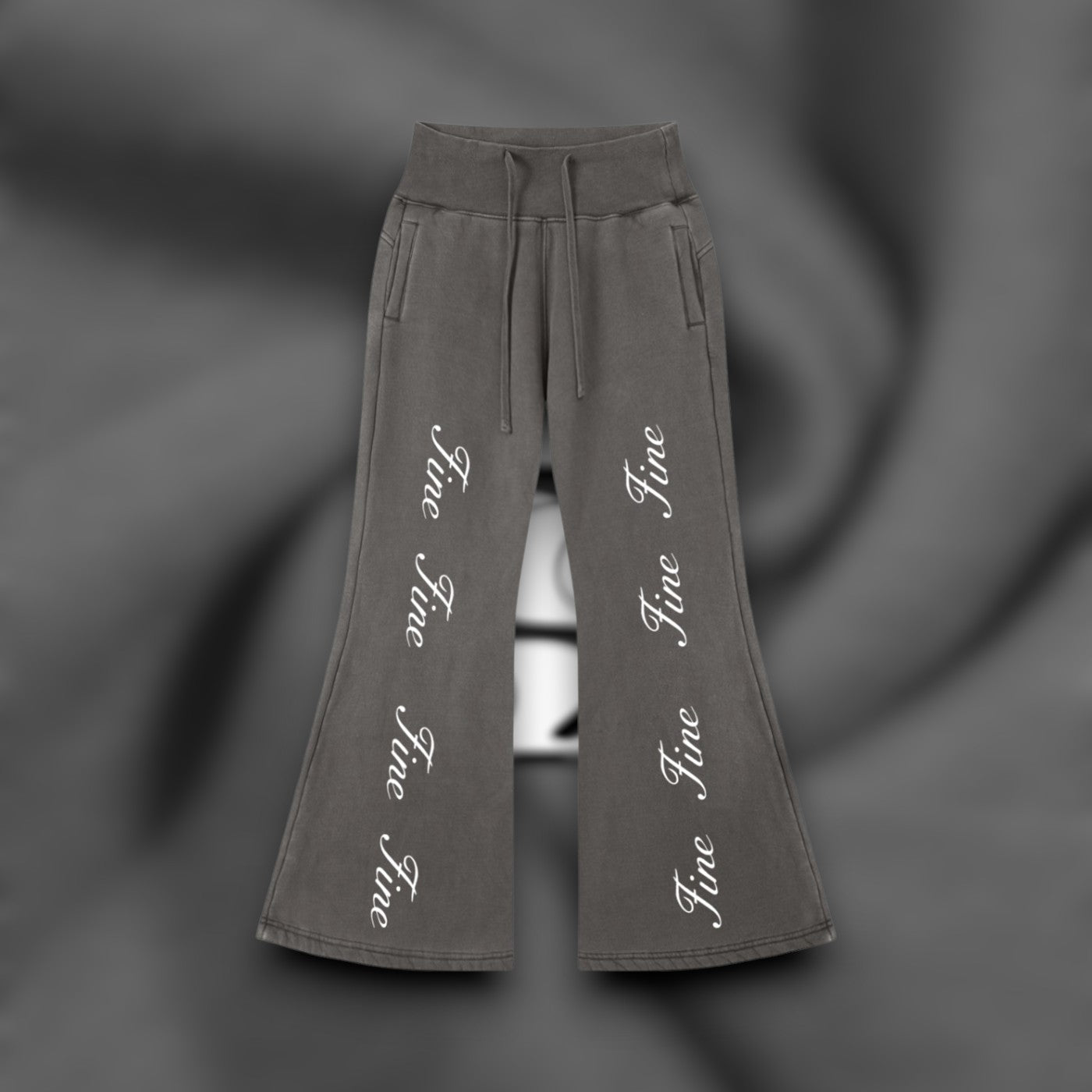 AFAYA Fine All Over Flared Fleece Pants