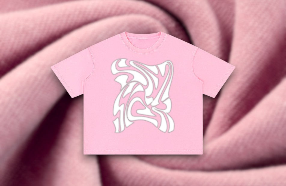Blurry SeaSick Mineral Oversized Boxy T-Shirt