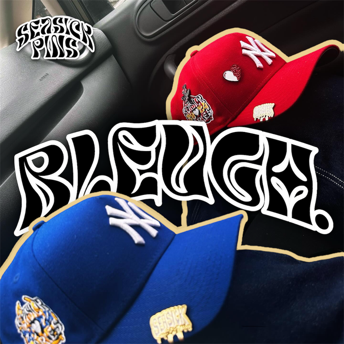 SEASICK X YANKEES A-FRAME LIGHT BLUE