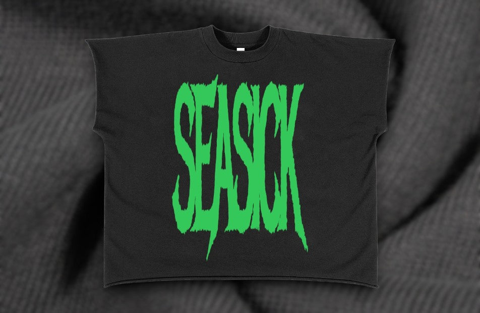 Monster SeaSick Raw Edge T-Shirt