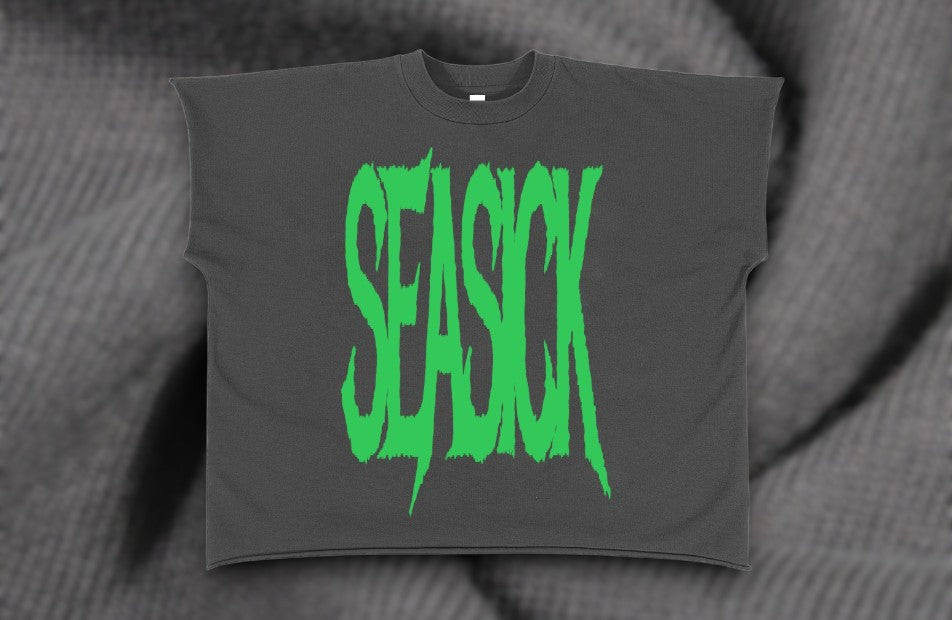 Monster SeaSick Raw Edge T-Shirt