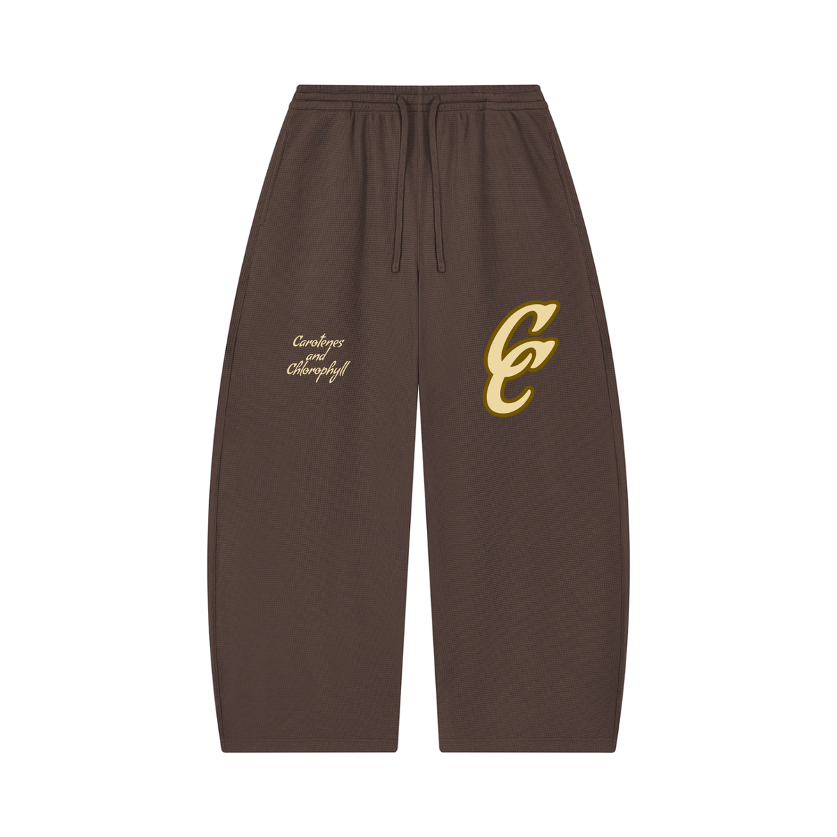 C&C Waffle Barrel Leg Pants